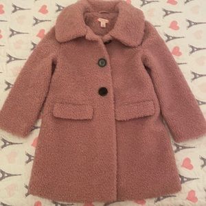 Dusty Rose pink coat from Nordstrom